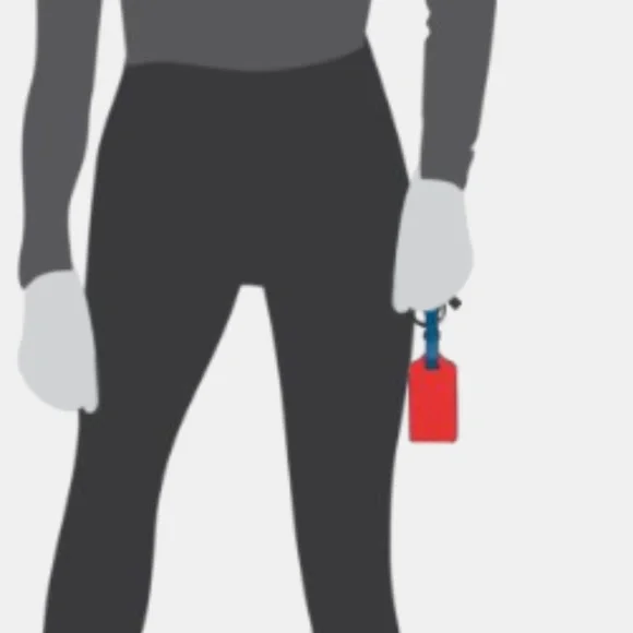 NEW Coaxh Luggage Tag Color Bock Unisex - Picture 10 of 14